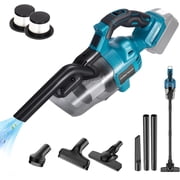 Handheld Cordless Vacuum Cleaner for Makita 18V Battery, Portable Wireless Power Vacuum Cleaner, 4 Multi Nozzle, 2 HEPA