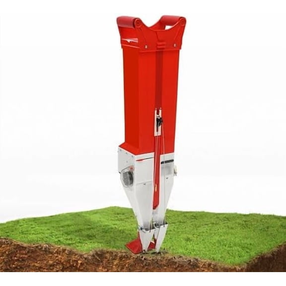 Handheld Corn Peanut Fertilizer, Adjustable Seed Fertilizer Applicator, Hand Seed Planter Tool, Garden Planter Seeding Machine, Lawn Planting Helper, Double Cylinder$$Garden &