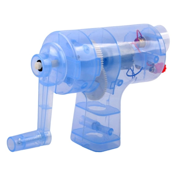 Handheld Crank Generator Science Experiment Equipment Metal Plastic Compact Size Classroom Teaching Aids for Students
