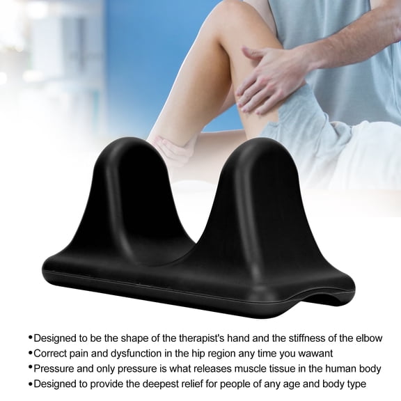 Handheld Deep Tissue Massage Tool for Muscle Recovery Thigh Hamstring Back Calf Fitness Stretching Support Tool