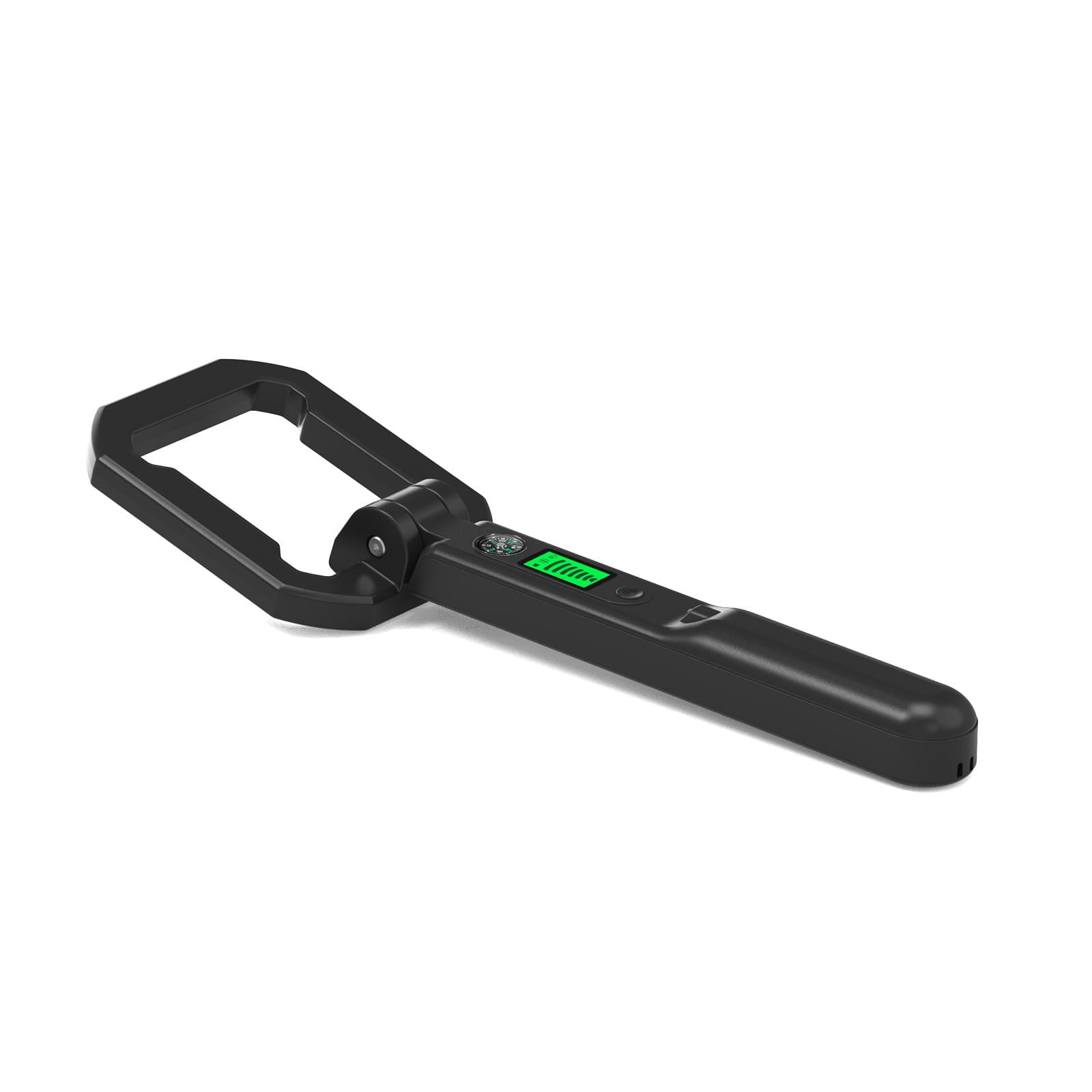 Handheld Detector Metal Scanner Treasure Finder Foldable ABS Material with LCD Screen for Outdoor Use Adults