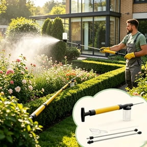 Diatomaceous Earth Powder Duster for Garden Use