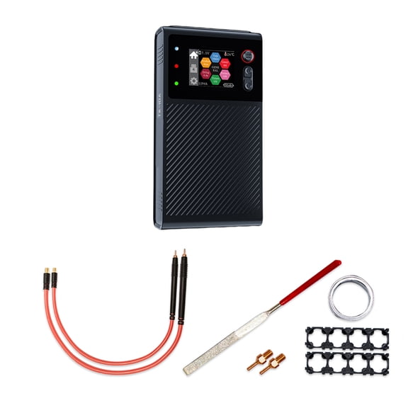 Handheld Digital Display Spots Welder 0.25mm Digital Welding Machine 18650 Lithium Batteries 8000mAh Power Supply