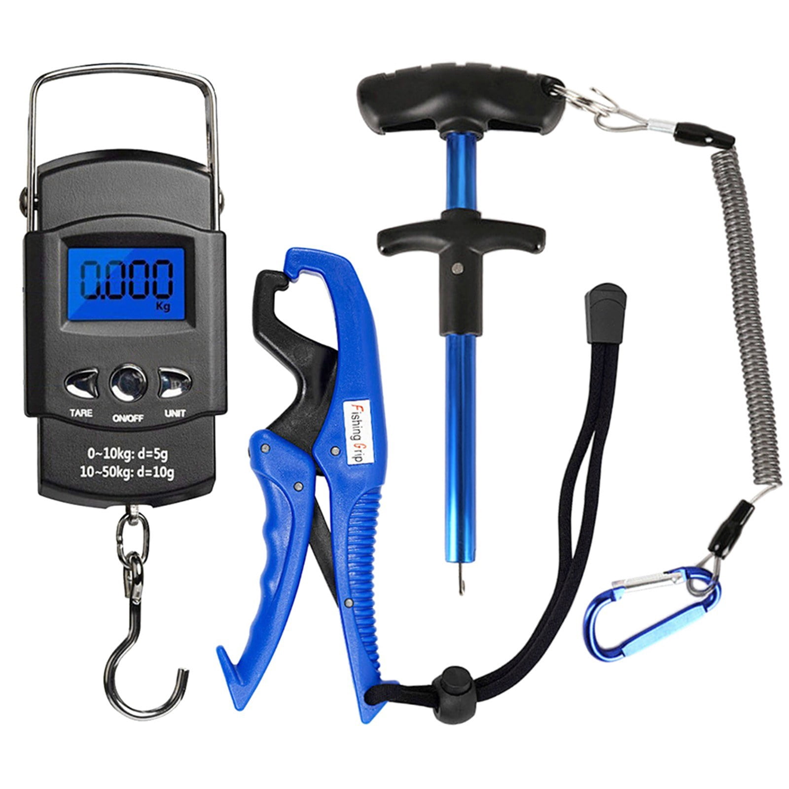 Handheld Digital Fish Scale and Fish Hook Remover Kit - Walmart.com