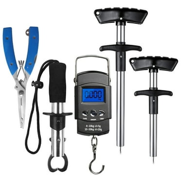 Handheld Digital Fish Scale and Gripper Pliers Combo Kit