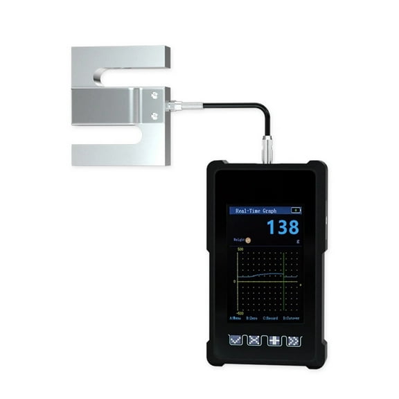 Handheld Digital Force Gau Pull Push Dynamometer Charging Mode Measuring Instrument Load Cell Indicator Auto Physical Chassis ,Effortless Precision