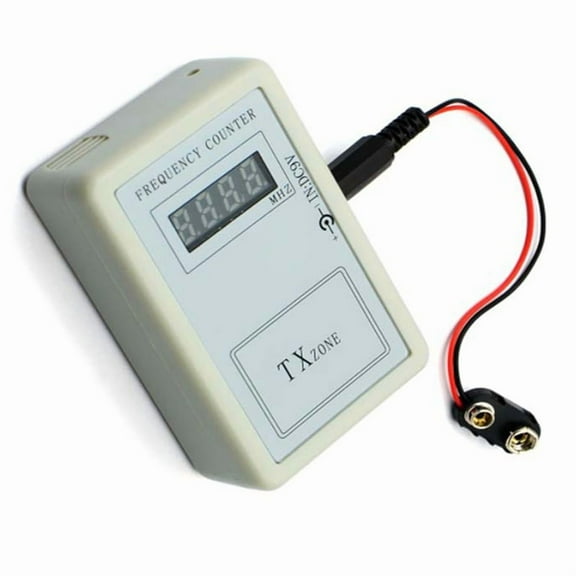 Handheld Digital Frequency Meter Counter, Remote Control Frequency Tester for Electric Lock, Garage Door, Access Control