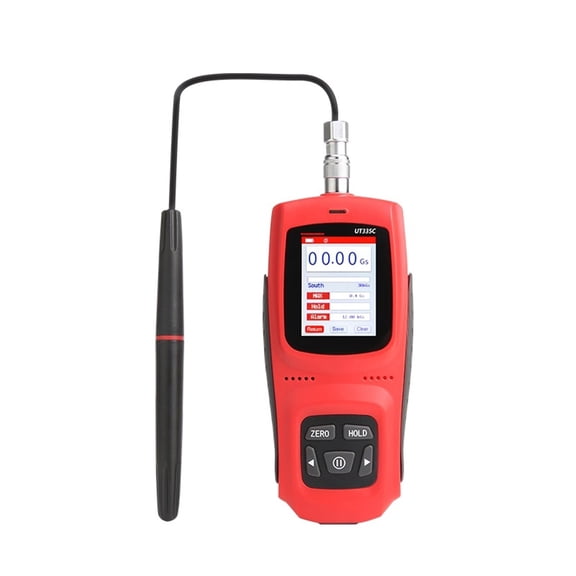 Handheld Digital Gauss Meter UT335A UT335B UT335C 0-3000mT Automatic Manual Zeroing For Magnetic Field Detection ,Tool