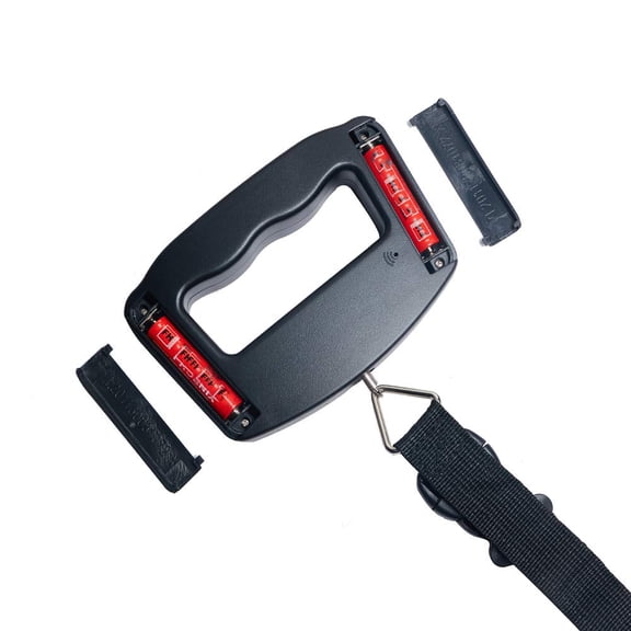 Handheld Digital Luggage Scale with Grip for Travel Portable Electronic Weighing Suitcase and Bag Black