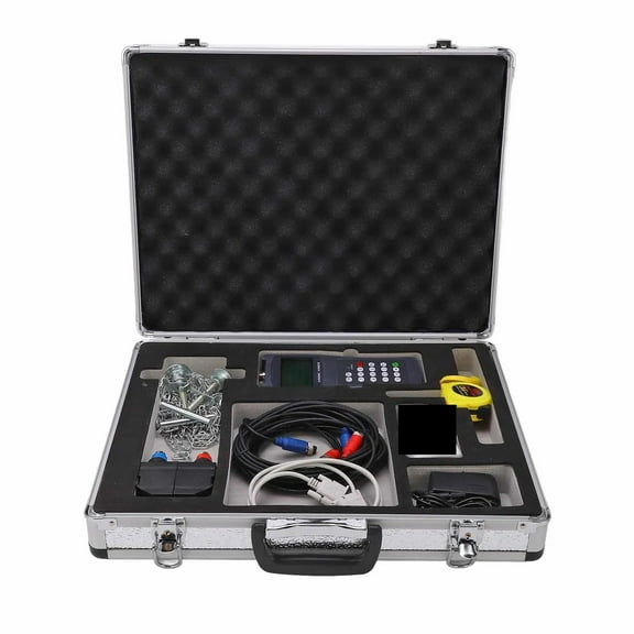 TDS-100H Handheld Digital Ultrasonic Flow Meter Tester Flowmeter 100-240V ,Clear Reading