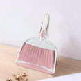 thumbnail image 1 of Handheld Dustpan and Brush Set | 1-Piece Desk Cleaning Kit | Compact Tabletop & Sofa Cleaner | Lightweight Plastic with Comfort Grip | Green, Blue, or Pink, 1 of 5