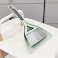thumbnail image 1 of Handheld Dustpan and Brush Set, Compact Cleaning Kit with Comfortable Grip, Soft Bristles for Sofa, Tabletop, Bedroom, Tent Cleaning, Space-Saving Hanging Design, Household Cleaning Tools, 1 of 6