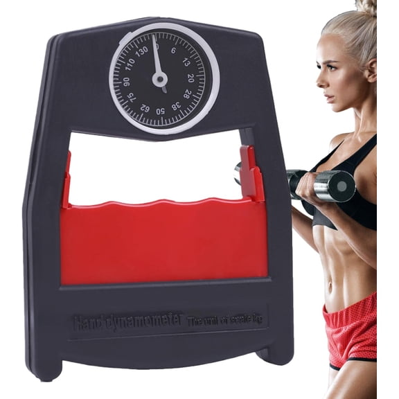 Handheld Dynamometer for Grip Strength - Digital (or Analog?) Forearm Trainer & Hand Exerciser for Athletes, Climbers, Rehab