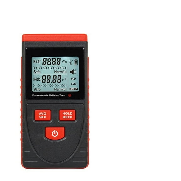 Handheld EMF Meter LCD Digital EMF Meter Ghost Equipment Paranormal Equipment For Electric Magnetic Field Emission ,Multi-Function & User-Friendly