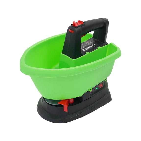 Handheld Electric Broadcast Spreader, 0.79Gal 3L Hopper 2000mAh Type-C Charging Cordless Fertilizer & Seed Spreader, Adjustable Speed & Flow for Lawn Garden Use