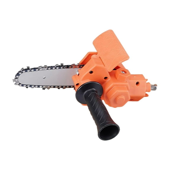 Handheld Electric Chain Wood Cutter Hand for Garden Pruning Orange