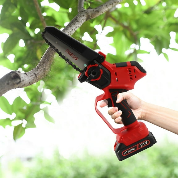 Handheld Electric Compact Chainsaw for Bamboo Forest Cutting Tree Trimming US