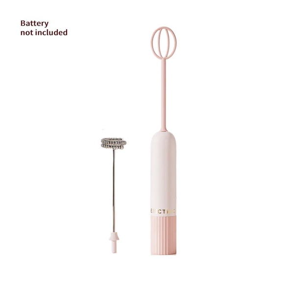 Handheld Electric Egg Beater and Milk Frother, Wireless Mini Portable Stirring Wand for Cream and Batter, Battery Operated Cordless Kitchen Whisk(Without battery)