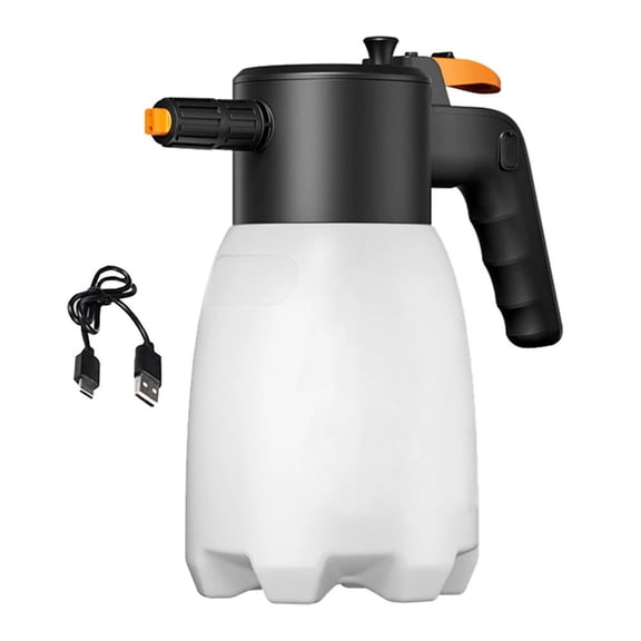 Handheld Electric Foam Sprayer 1.7L USB Rechargeable Foam Sprayer Snow Foam Cannon Car Wash Sprayer for Car Wash