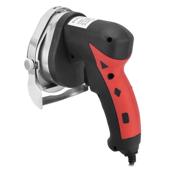 Handheld Electric Kebab Cutter Stainless Steel Meat Slicing Knife 80W Red / 10 inches / 25.4 cm