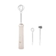 thumbnail image 1 of Handheld Electric Milk Frother & Drink Mixer, Stainless Steel Whisk Head, Wireless Portable Coffee Frother, 3-Speed Adjustable, Long-Lasting Battery, Easy Clean for Latte, Matcha, Protein Shakes, 1 of 7