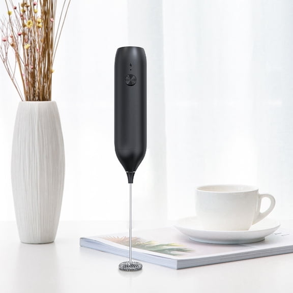 Handheld Electric USB Rechargeable Mini Foam Maker Drink Mixer Whisk Beater for Coffee Latte Matcha