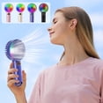 thumbnail image 1 of Handheld Fan 1500mAh Rechargeable Portable Mini Fan 3 Speed Settings with Digital Display Personal Cooling for Travel Outdoor by PALIFEUR, 1 of 7