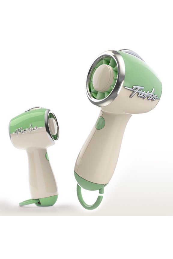 Handheld Fan, 3-Powerful adjustment, Rechargeable Quiet Portable Desk Fan Outdoor Cooling Device with Keychain Hook
