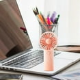 thumbnail image 1 of Handheld Fan under $5! CQCYD Portable Hand Fan Battery Operated, Personal Cooling Fan for Summer, Mini Desk Fan for Office, Travel Fan for Outdoor Activities, 1 of 3
