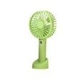 thumbnail image 1 of Mini Portable Fan,Small and Powerful,Cute Design 3 Speed Personal Handheld fan and Desktop with Base,Lightweight USB Rechargeable for Travel Man and Women Summer Gift (Green), 1 of 7