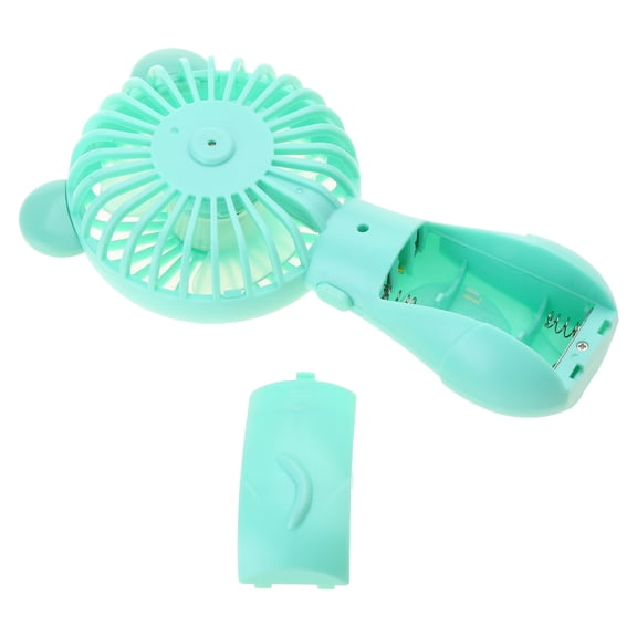 Portable Fan Cooling Cute Design Powered by AA-Batteries Small Cooler Sports Fan Cute Ears