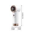thumbnail image 1 of Handheld Fan High-Speed Mini Usb with 100-Speed Adjustment, Digital Display, Rechargeable Portable Personal Fan, 1 of 9