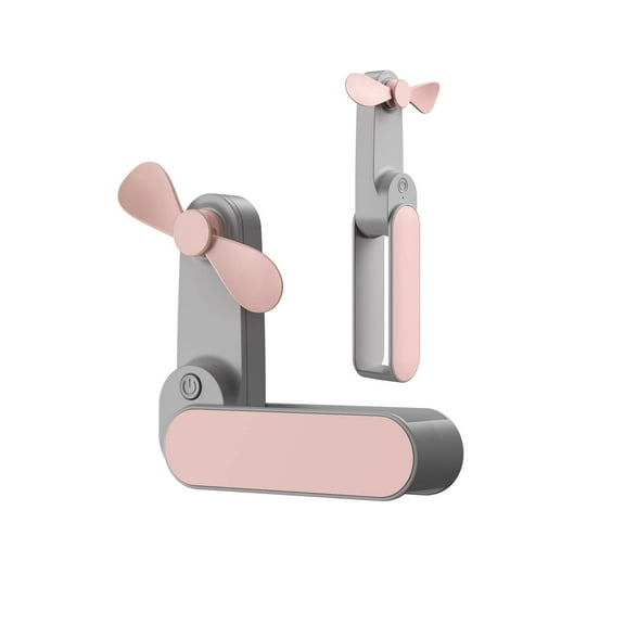 Handheld Fan Mini Fan,3 in 1 Hydrogen Water Bottle,Portable USB Rechargeable Fan Water Bottle Generator,Foldable Personal Fan, Flashlight Hydrogen Bottle for Women(Pink)