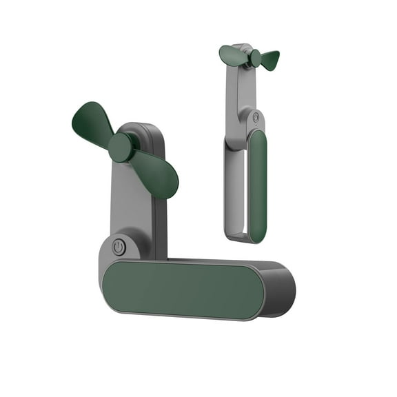 Handheld Fan Mini Fan,3 in 1 Hydrogen Water Bottle,Portable USB Rechargeable Fan Water Bottle Generator,Foldable Personal Fan, Flashlight Hydrogen Bottle for Women（Green）