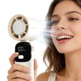 thumbnail image 1 of Handheld Fan Mini Powerful Wind Digital Display Long-Range Battery-Powered Portable Outdoor Usb Fan, 1 of 8