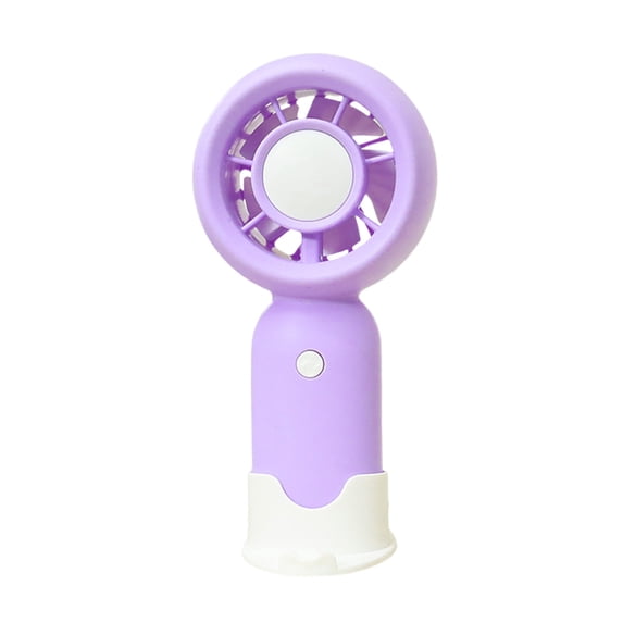 Handheld Fan Mini USB Rechargeable Portable Fan for Outdoor Use or Students — 5.71 inches, 300mAh to 500mAh Battery, 3 Fast Motion Art Style Concept Settings