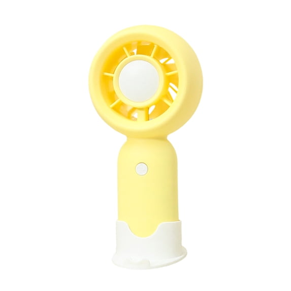 Handheld Fan Mini USB Rechargeable Portable Fan for Outdoor Use or Students — 5.71 inches, 300mAh to 500mAh Battery, 3 Fast Motion Art Style Concept Settings