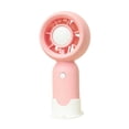 thumbnail image 1 of Handheld Fan Mini USB Rechargeable Portable Fan for Outdoor Use or Students — 5.71 inches, 300mAh to 500mAh Battery, 3 Fast Motion Art Style Concept Settings, 1 of 6