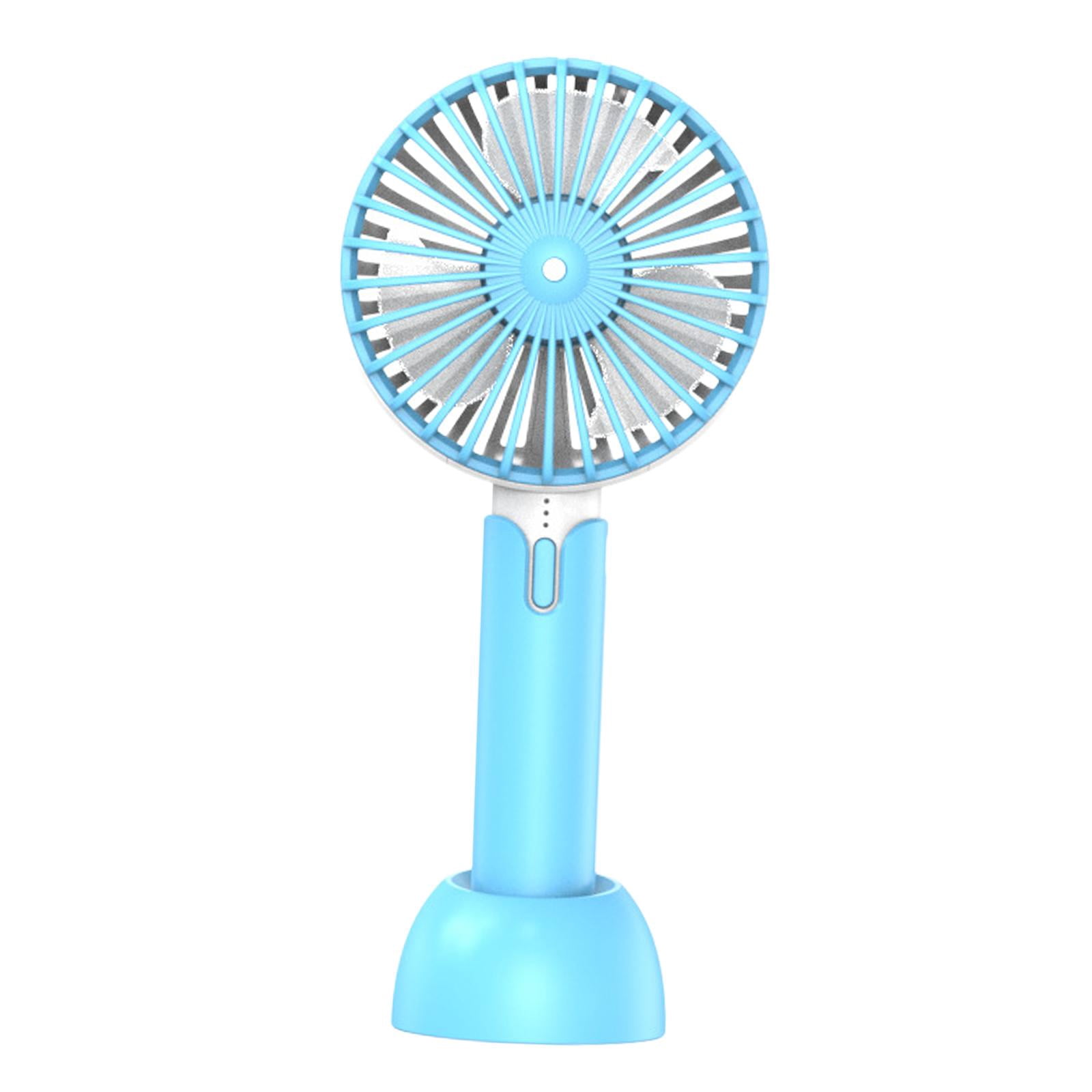 Handheld Fan Personal Portable Fan Adjustable Table Fan Desk Fan with ...