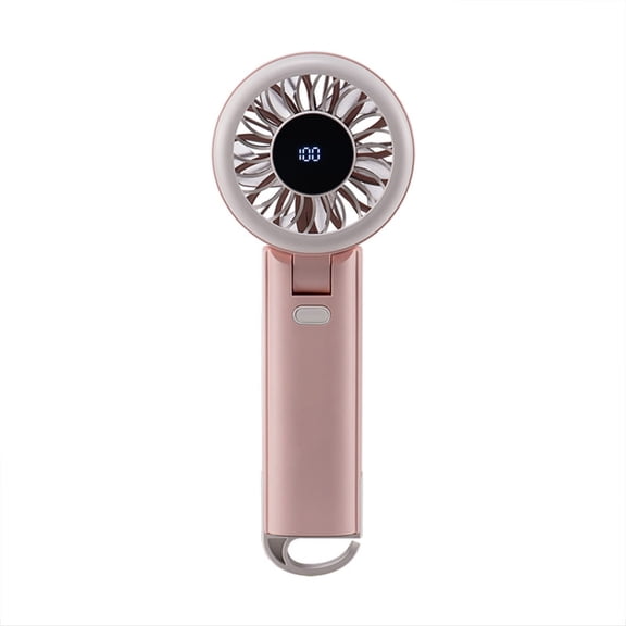 Handheld Fan Pocket Fan Outdoor Cooling Fan Table Fan with 100 Speed Setting Suitable for Travel and Outdoor Activity