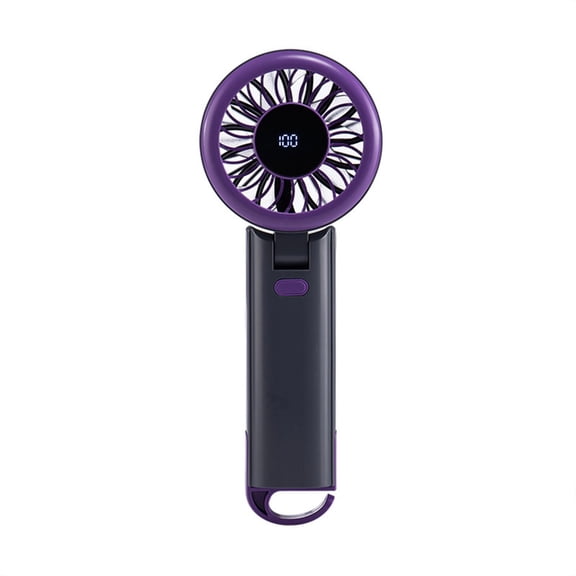 Handheld Fan Pocket Fan Outdoor Cooling Fan Table Fan with 100 Speed Setting Suitable for Travel and Outdoor Activity
