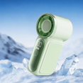 thumbnail image 1 of Handheld Fan, Portable Mini Fan Usb Rechargeable with Digital Display, High Airflow Pocket Fan for Travel, Office, Outdoor & Camping, 1 of 8