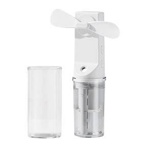 Handheld Fan Portable Misting Fan, Rechargeable Personal Mister Fan, Spray Water Mist Fans, 4 Speeds, Mini Cooling Fan for Travel, Outdoors, Makeup, Camping, Home, and Office Use