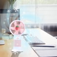 thumbnail image 1 of Handheld Fan,Portable USB Rechargeable Mini Fan with Foldable Stand and Quiet Operation,Personal Cooling Fan for Outdoor Activities and Travel,Desktop Fan for Dorm Room and Workspace, 1 of 7