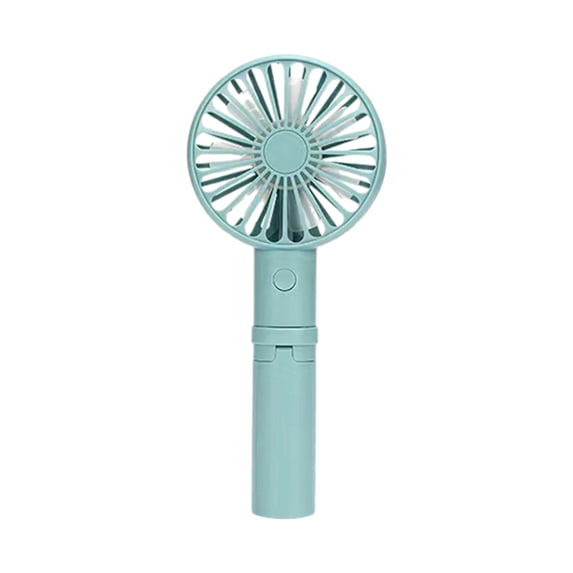 Handheld Fan Rechargeable Usb, Portable Handheld Fan with Tripod Stand, 3-Speed Folding Night Light Fan for Travel Home Office Gift
