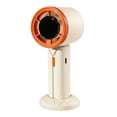 thumbnail image 1 of Handheld Fan Usb Rechargeable with 6 Speeds Digital Display Base Stand, Portable Mini Fan for Travel Outdoor Office, 1 of 7