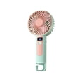 thumbnail image 1 of Handheld Fans That Blow Cold Air Compact Handheld Digital Fan USB-Rechargeable Double-Use Stand Or Handheld Compact And Portable Dynamoelectric Fan 120 Speed Settings for Office,Dorm,Travel Use, 1 of 5