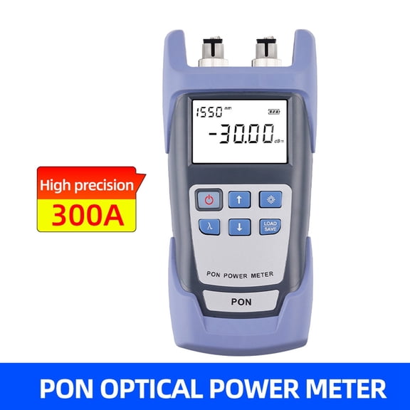 Handheld Fiber Optical PON Power Meter with Display PON Network Tester for FTTX//OLT 1310/1490/1550nm 300A-