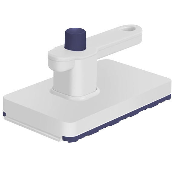 Handheld Flat Mop,Mini Sweeper Mop,Contactless Cloth Changing Dust Mop,Multi Surface Floor Cleaning Tool,Microfiber Mop for Walls,Bathroom Corners,Windows,3.54x5.91 inch(Grey)