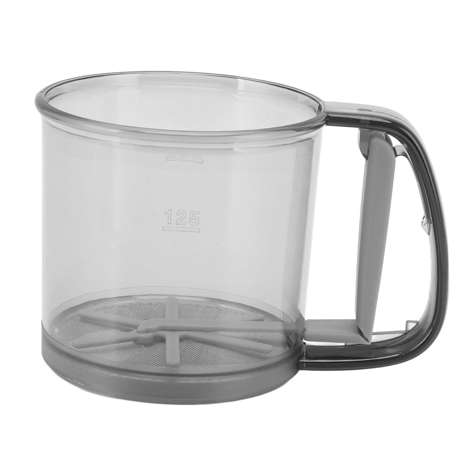 Handheld Flour Sifter Uniform Sieve Holes Semi Automatic Flour Strainer